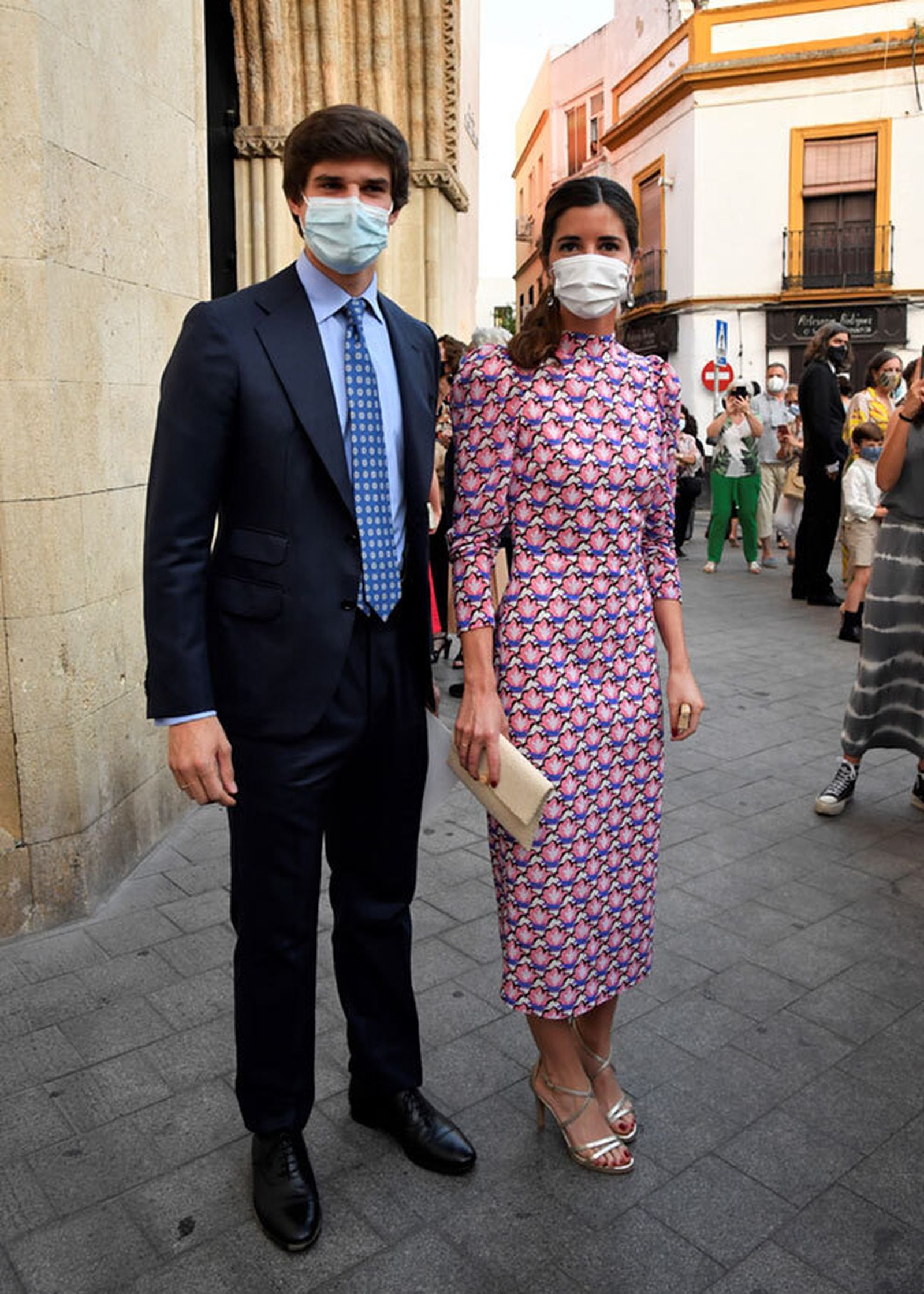 Los condes de Osorno, tíos de la pequeña Rosario.