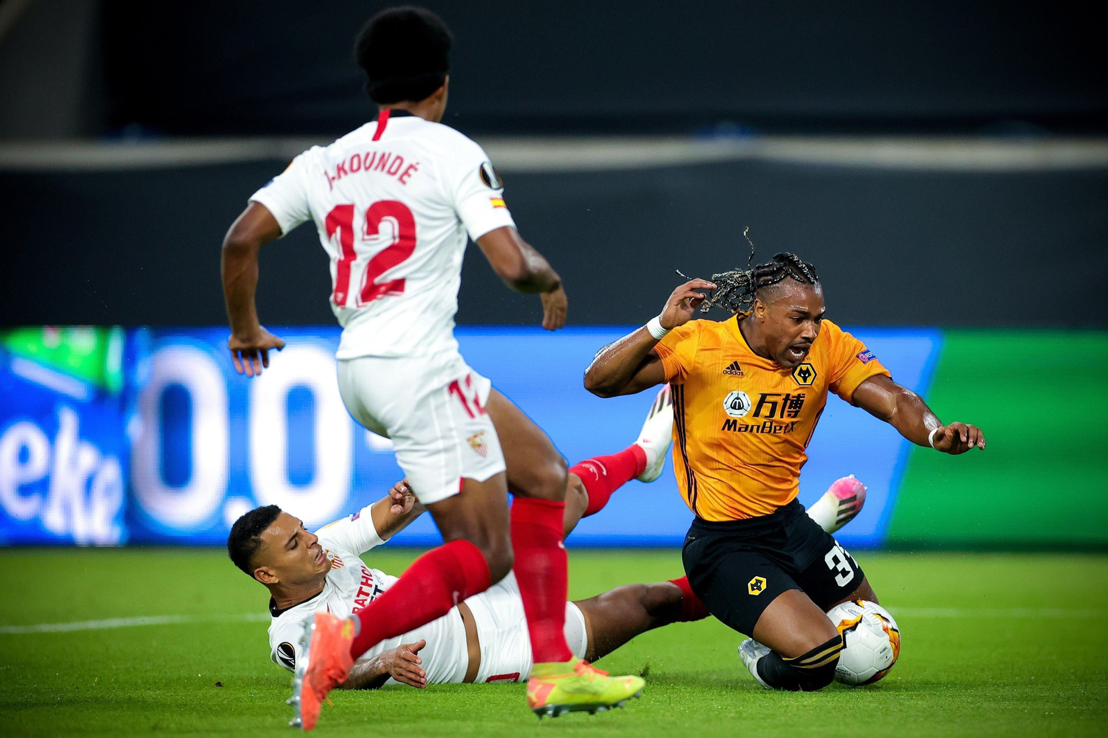 Las imágenes del Wolverhampton-Sevilla