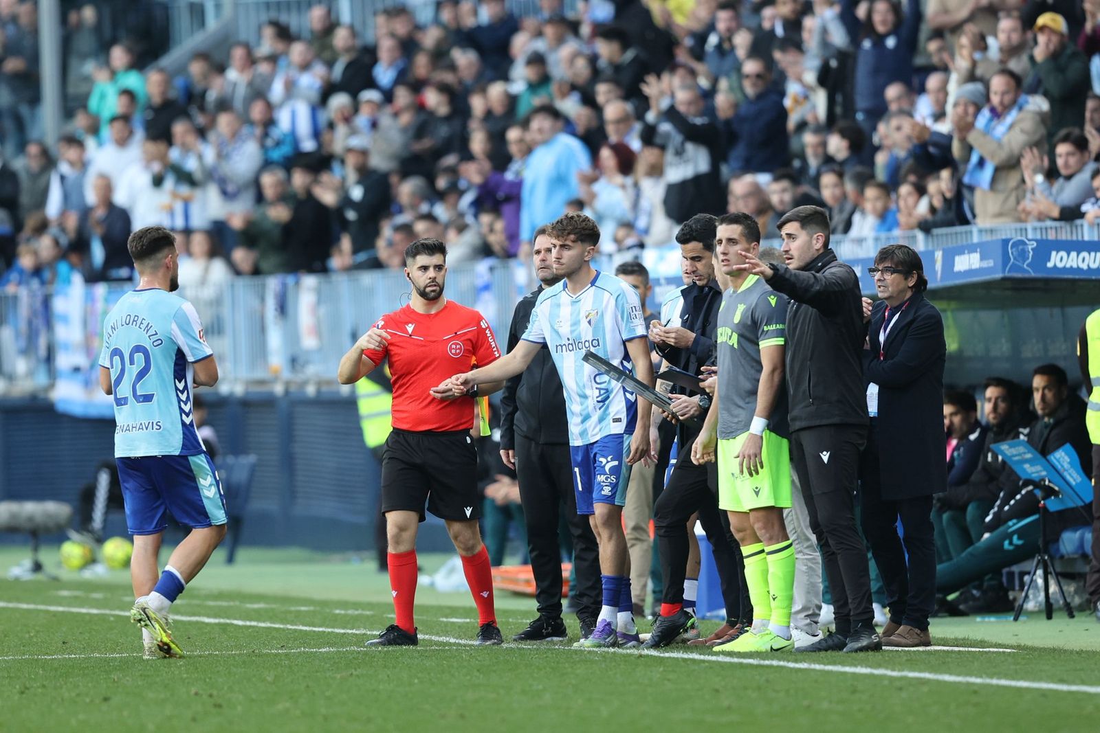 El Málaga CF-Ceuta, en fotos