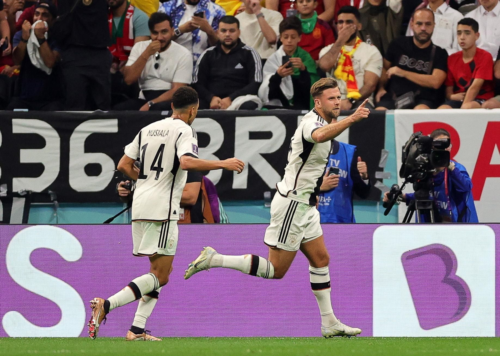 Las fotos del España-Alemania del Mundial de Qatar