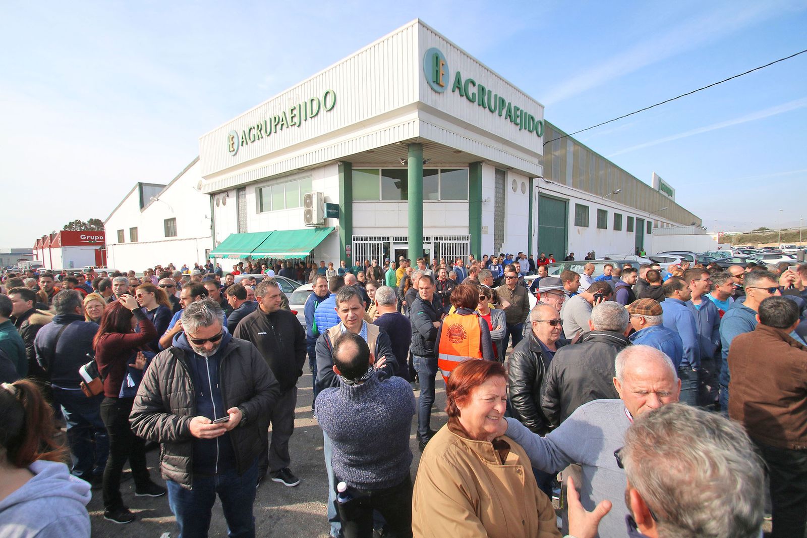 Las imágenes de la manifestación de agricultores