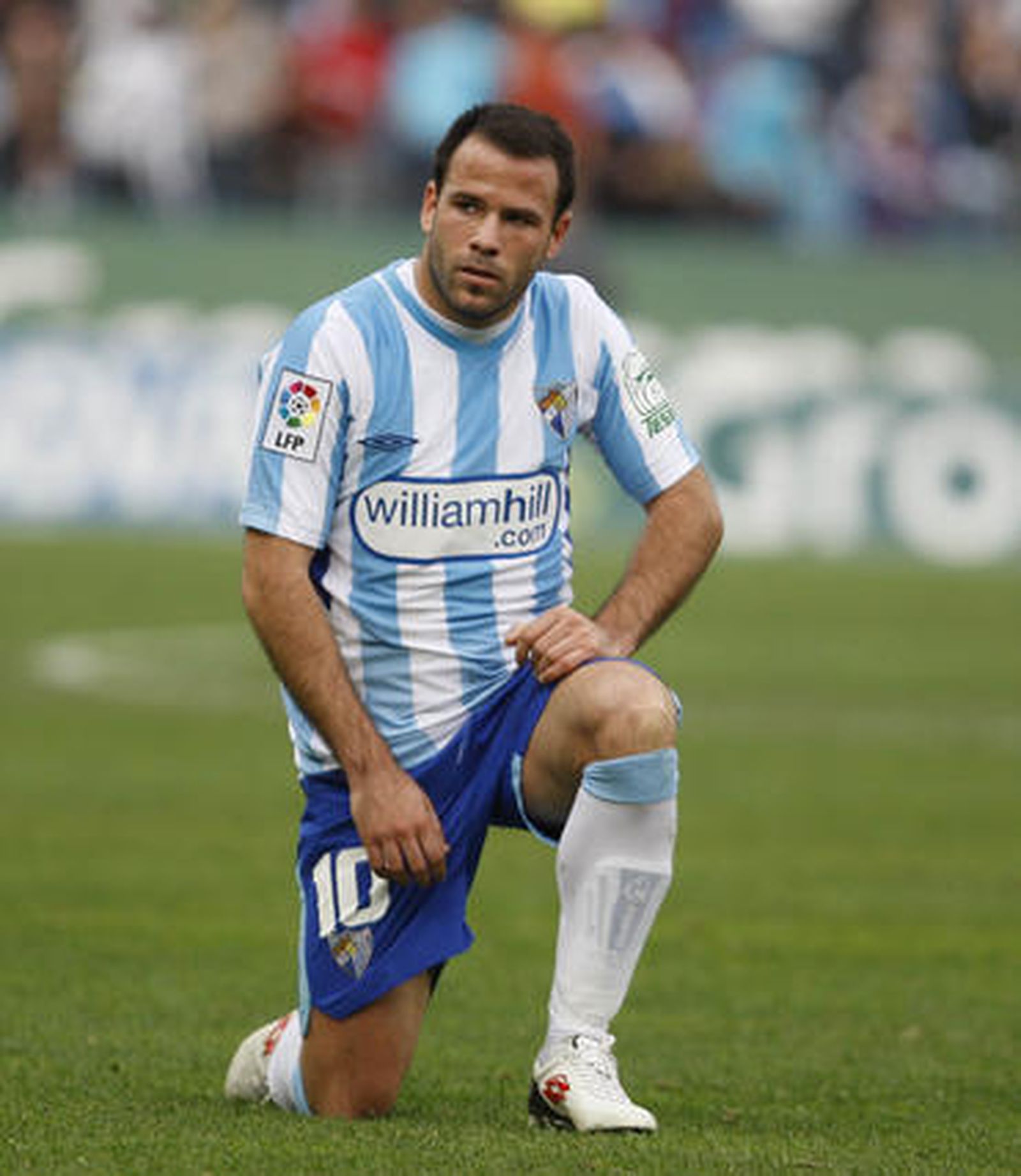 El Málaga respira tras su victoria en Liga ante el Getafe. / Sergio Camacho