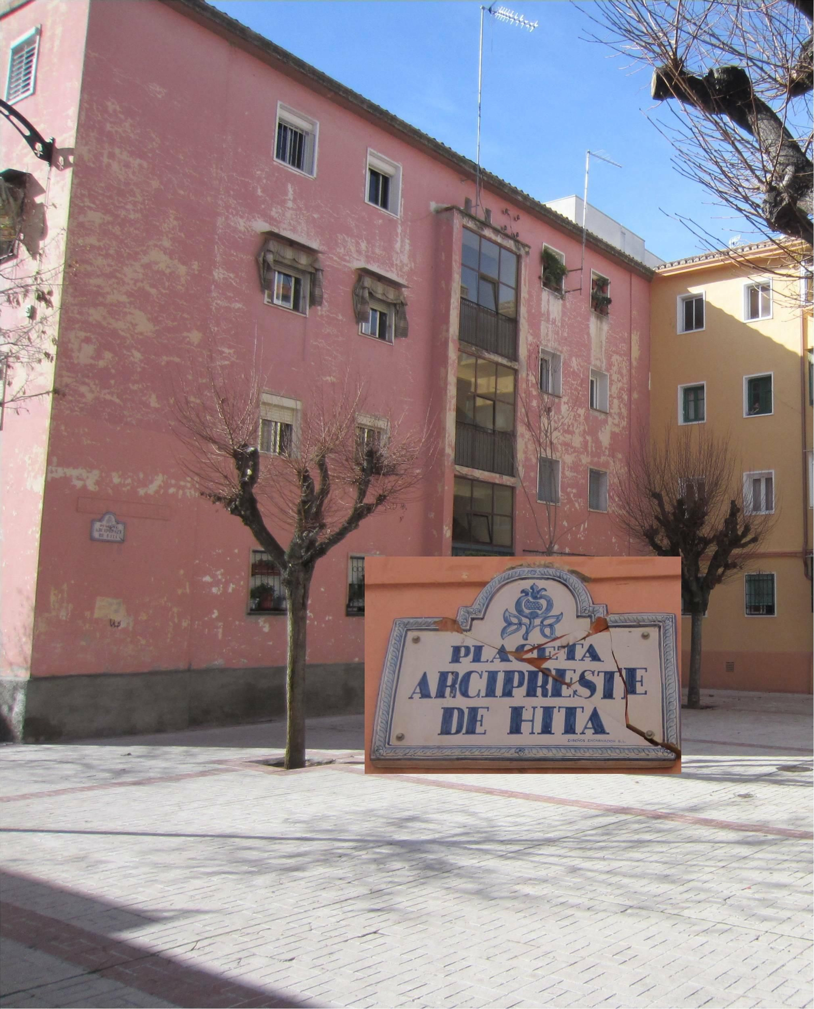 Una imagen de la Placeta del Arcipreste de Hita.