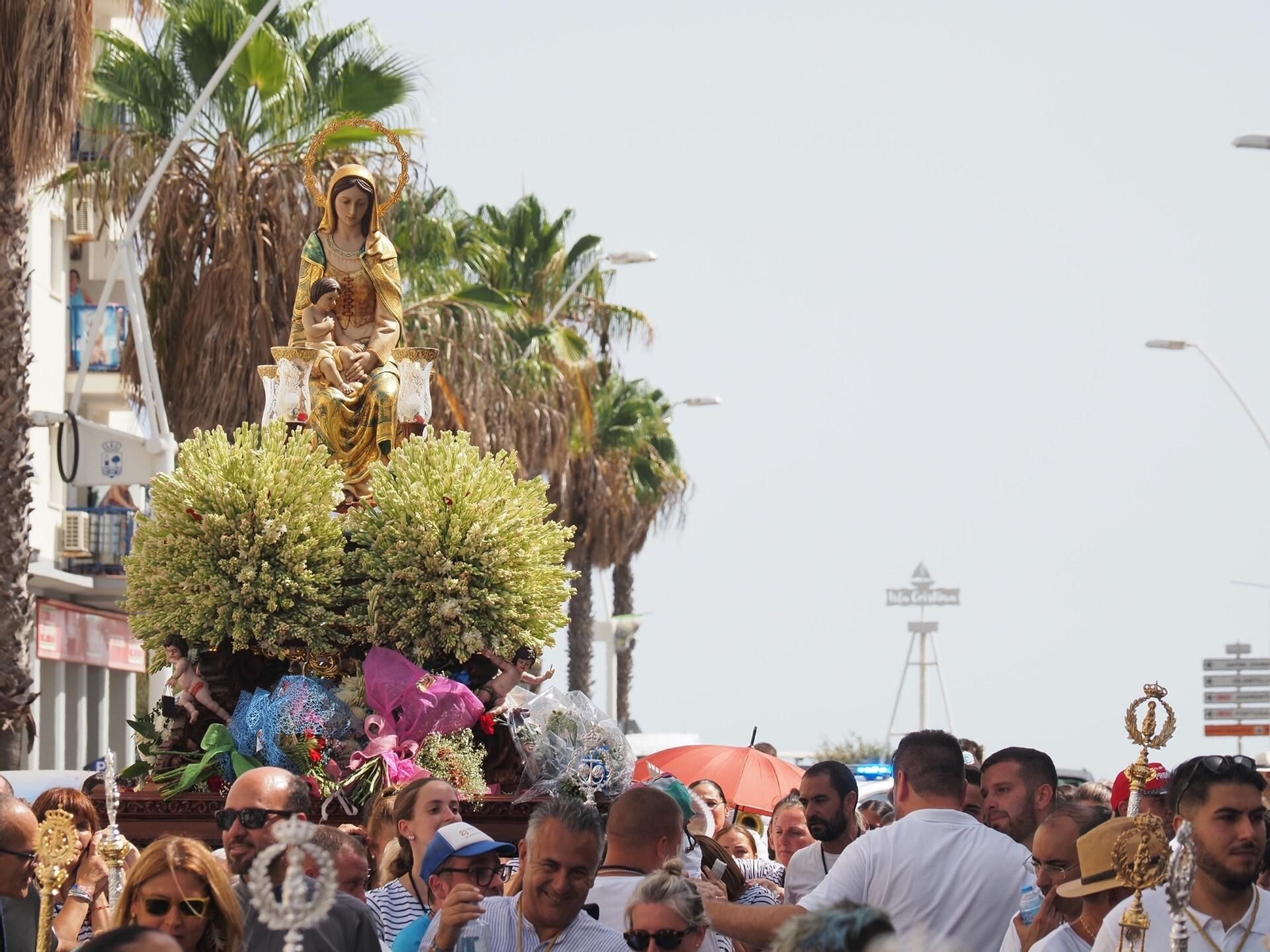 Las mejores imágenes de la procesión de la Virgen del Mar de Isla Cristina.