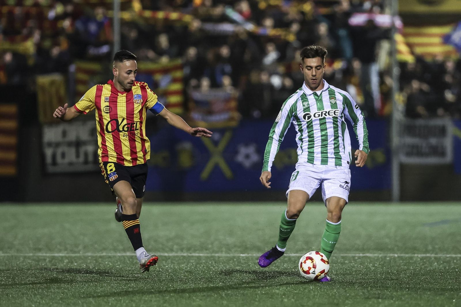 Las fotos del Sant Andreu - Betis de Copa del Rey