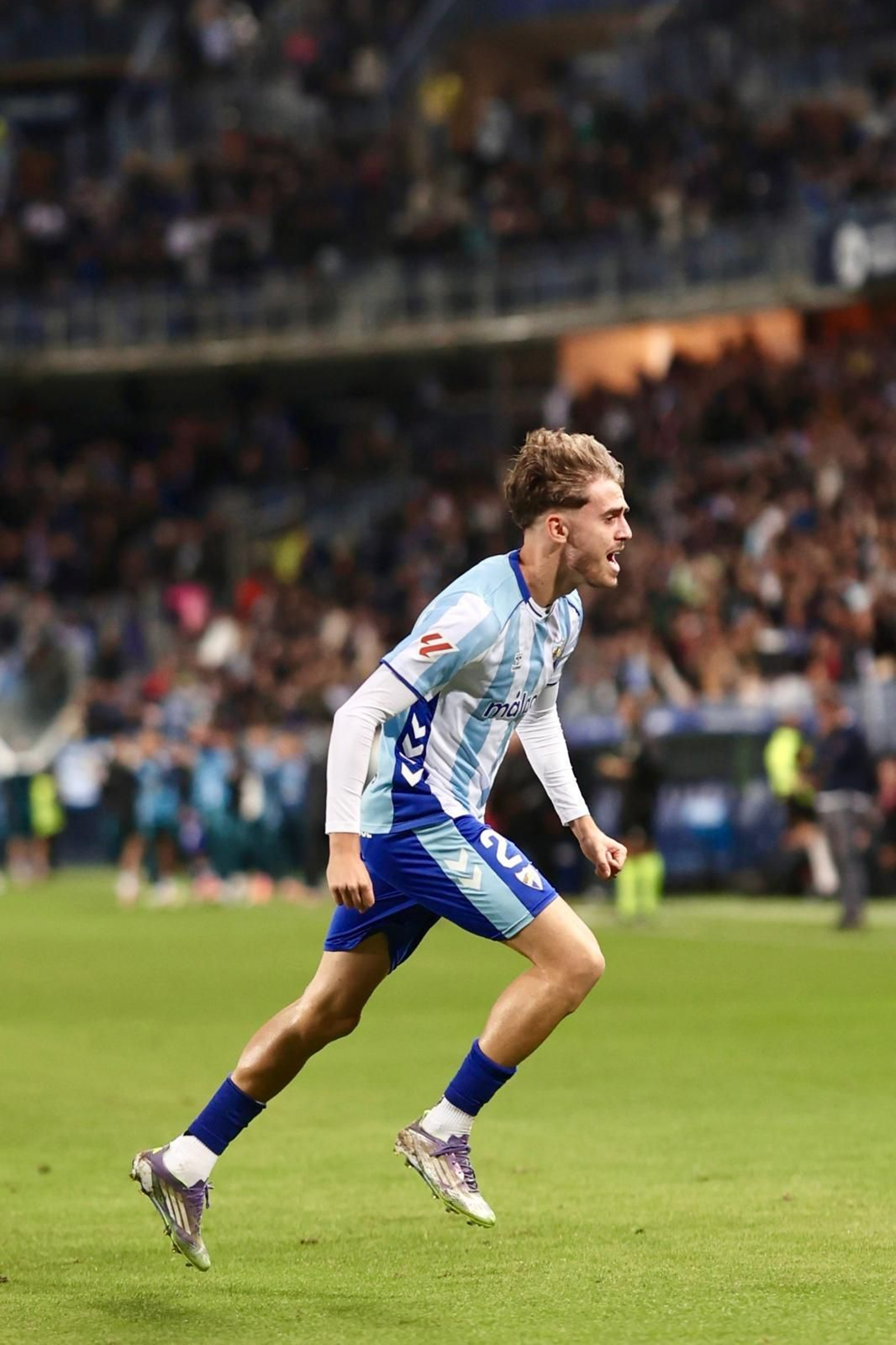 El Málaga CF-Mirandés, en fotos