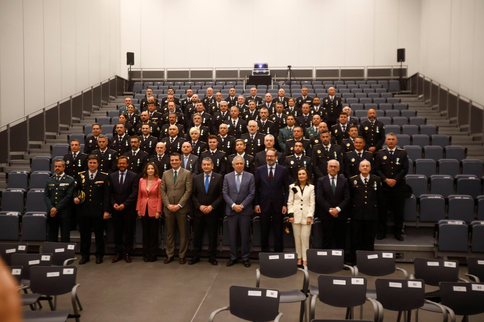 Entrega de la Orden al Mérito de la Policía Local de Andalucía, en imágenes