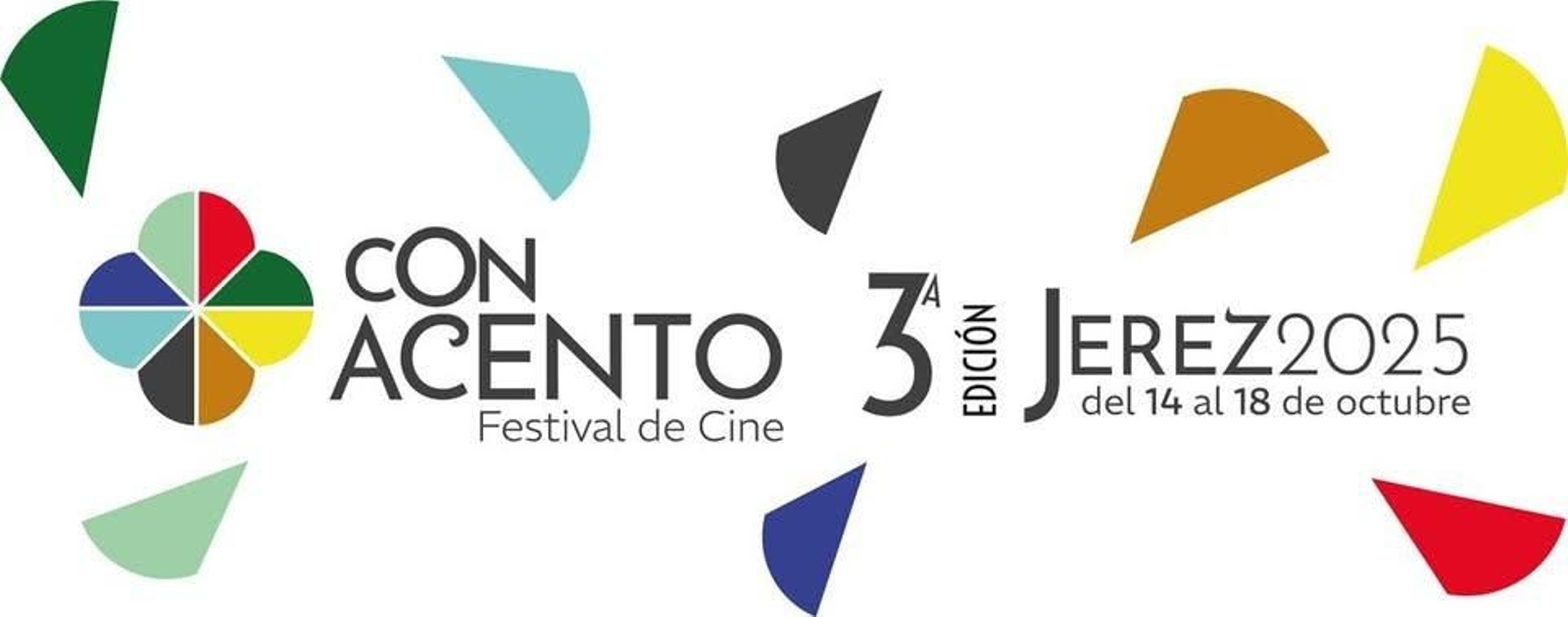Logo del Festival Cine con Acento de Jerez 2025