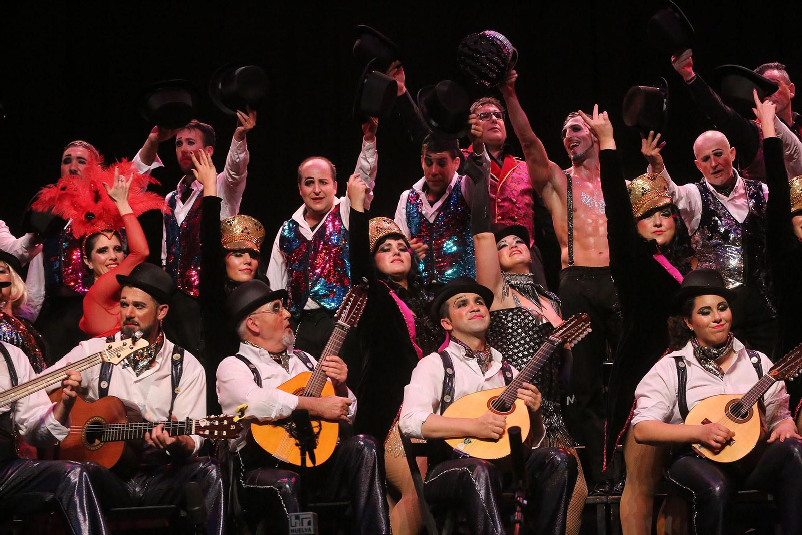 Las imágenes de la segunda sesión de semifinales del Carnaval Colombino 2019