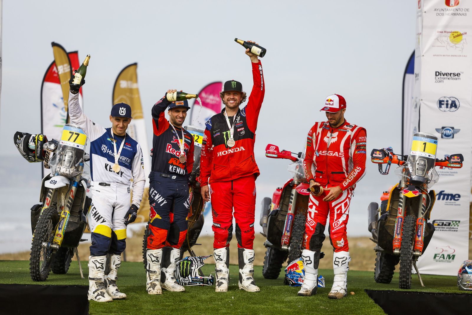 Andalucía Rally: las imágenes del 'Dakar' por tierras andaluzas