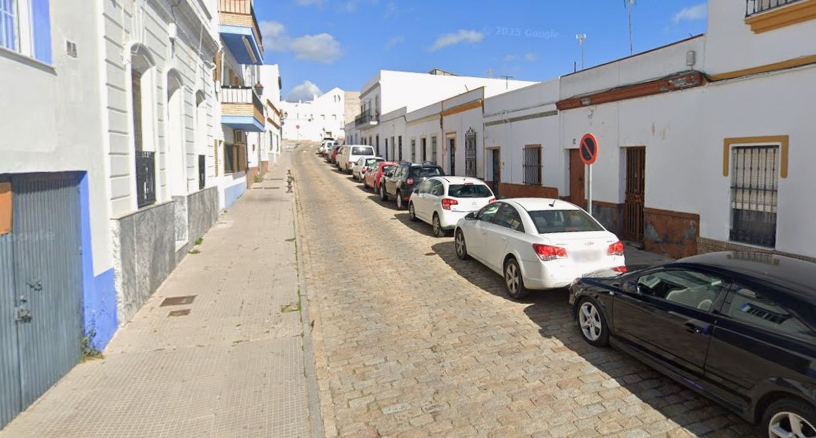 Calle Carmen, en Ayamonte.