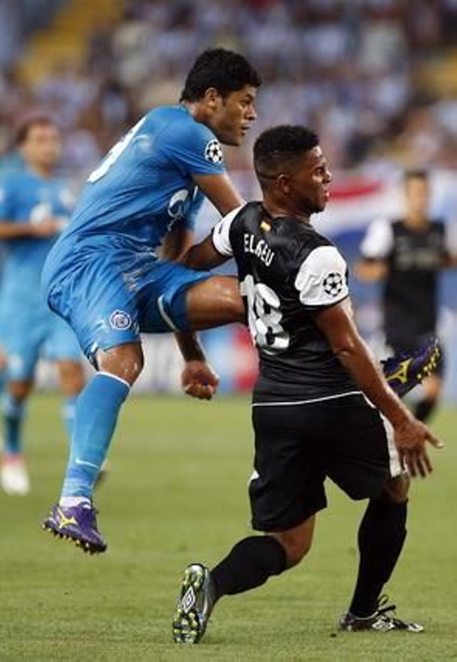 El estreno soñado del Málaga en la Champions, en fotos 

Foto: EFE