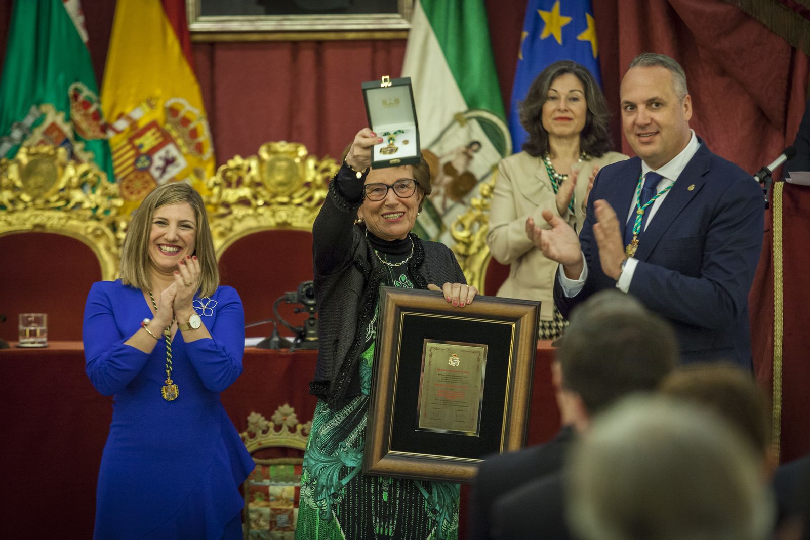 Imágenes de la entrega de la Medallas de la provincia