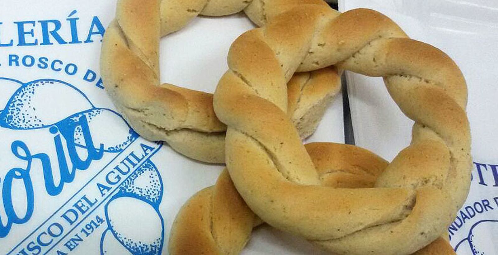 Roscos de Semana Santa de la pastelería La Victoria de San Fernando