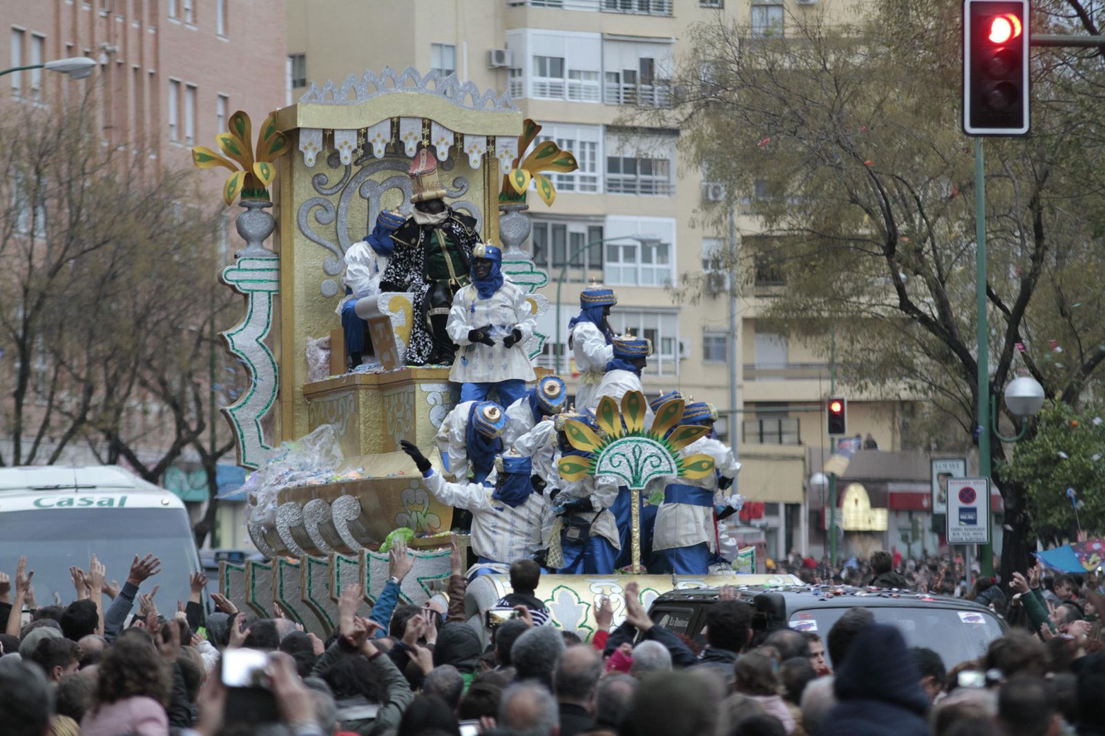 Las imágenes de la Cabalgata de los Reyes Magos