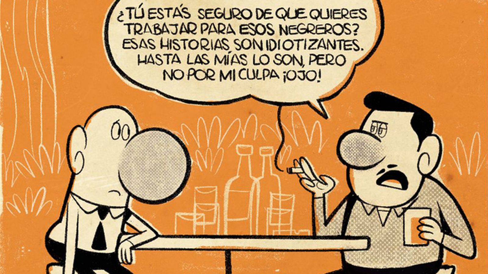 Una viñeta de 'El pacto'.