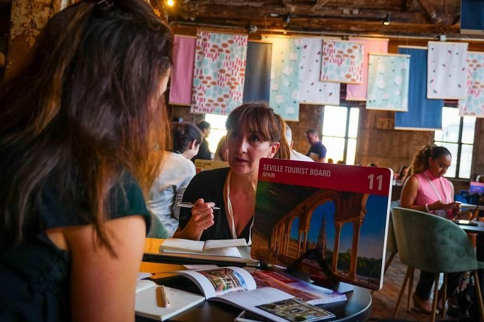 Feria de turismo en Brooklyn.