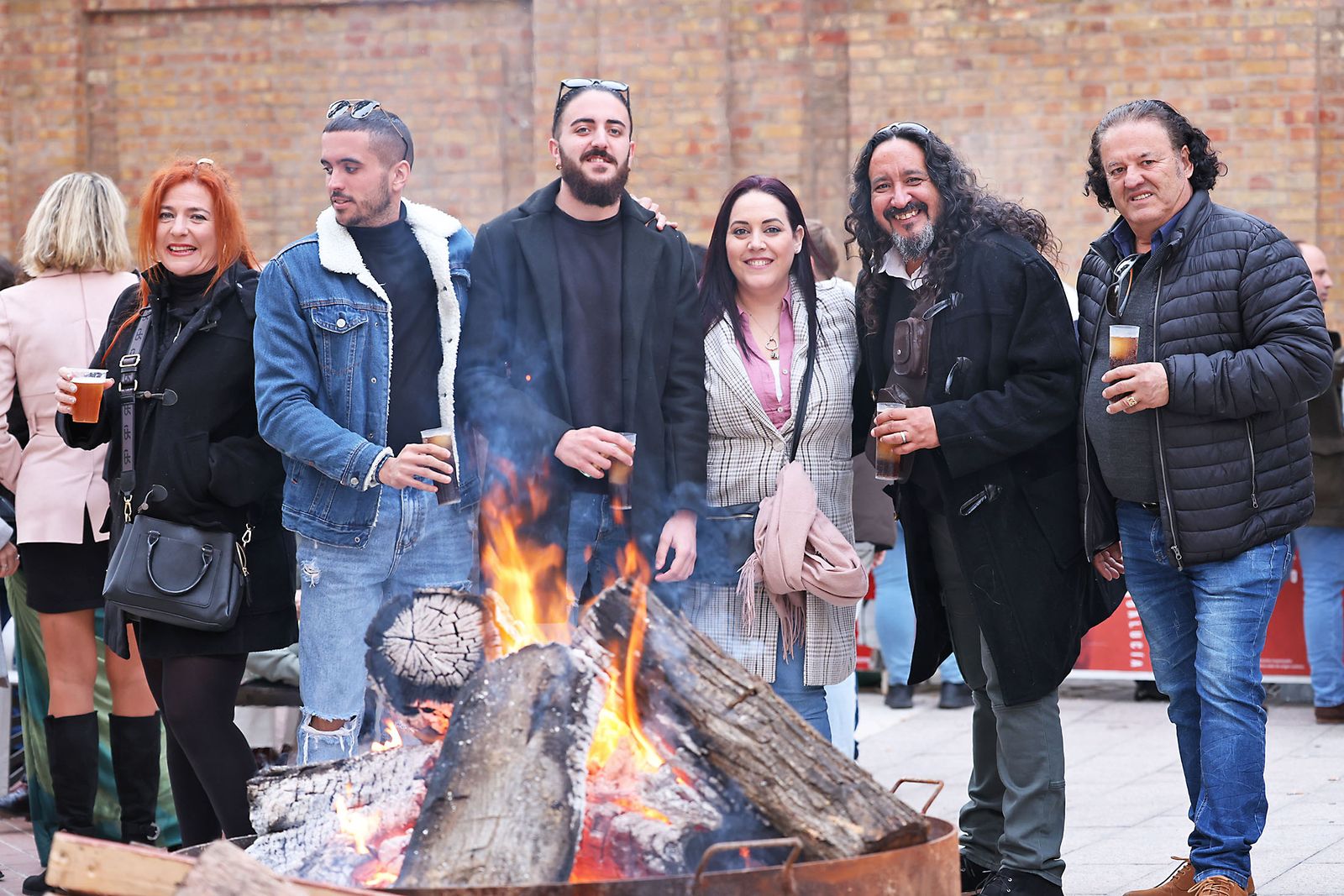 Imágenes de la Zambomba en el Paseo de Santa Fe