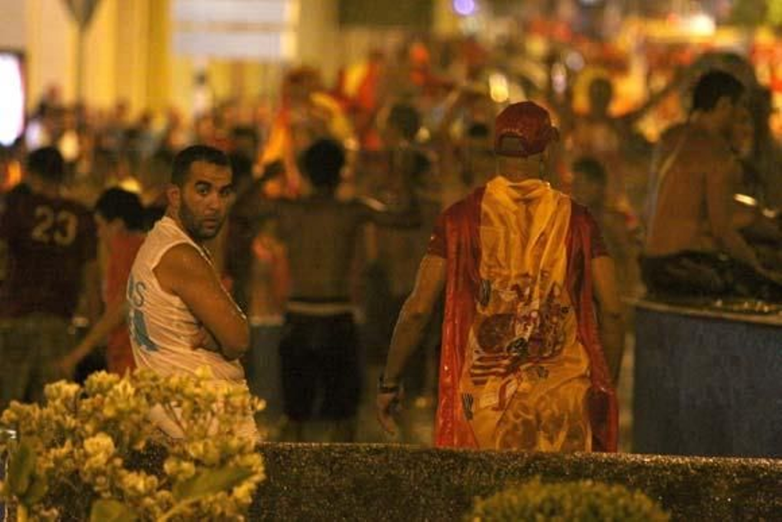 Nadie se quedó en casa para celebrar el triunfo de la selección en Sudáfrica

Foto: Paco Guerrero/Vanessa Perez