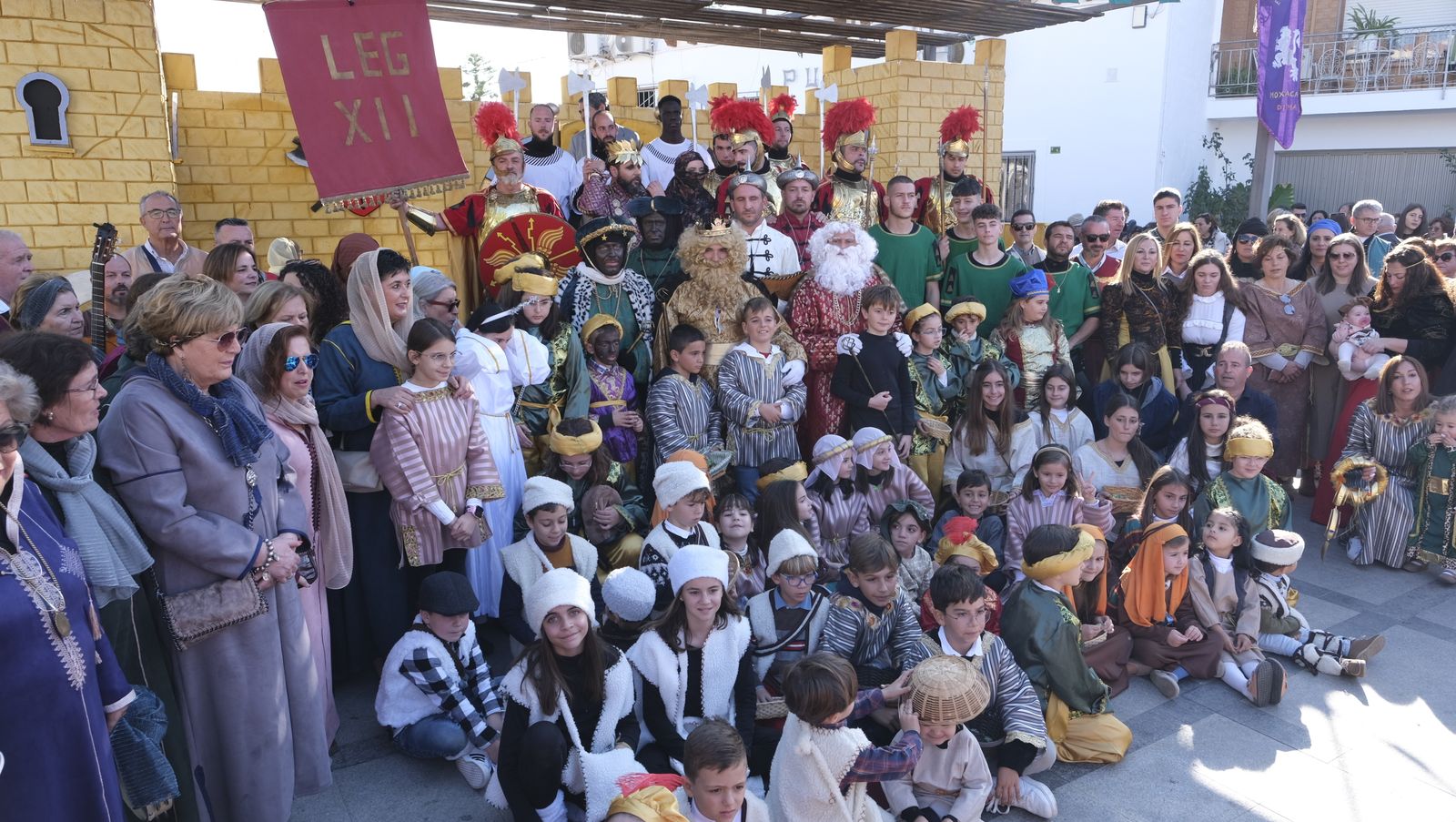 Imágenes del Auto Sacramental de los Reyes Magos de Los Gallardos