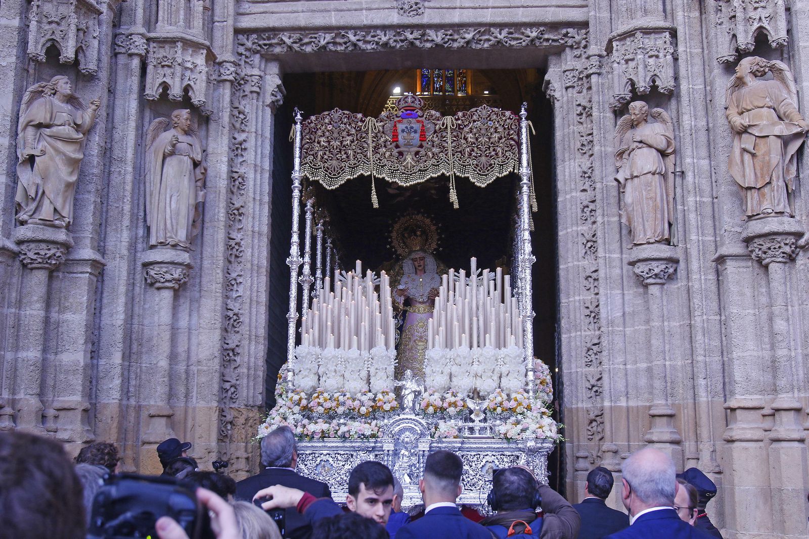 El regreso de la Virgen de la Encarnación en imágenes