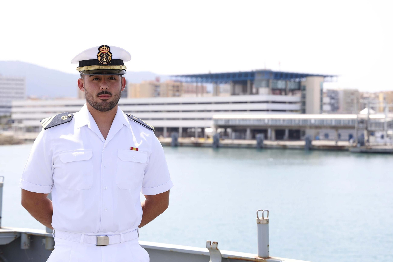Las fotografías de la visita del buque de la Armada "Furor" al Puerto de Algeciras