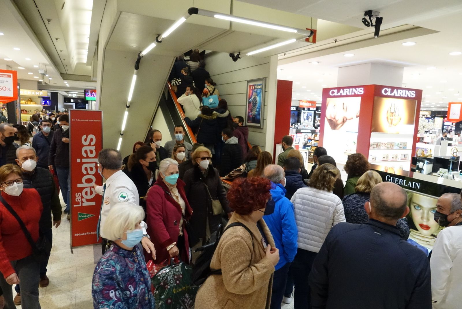 Primer día de rebajas en Málaga, en fotos