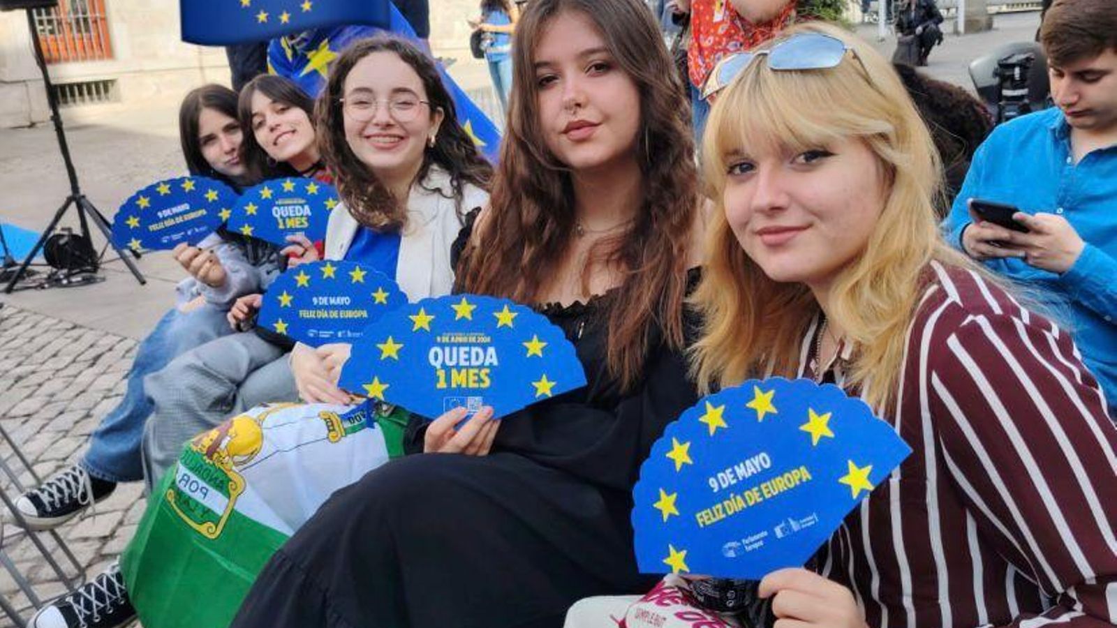 Alumnas del Severo Ochoa en acto oficial