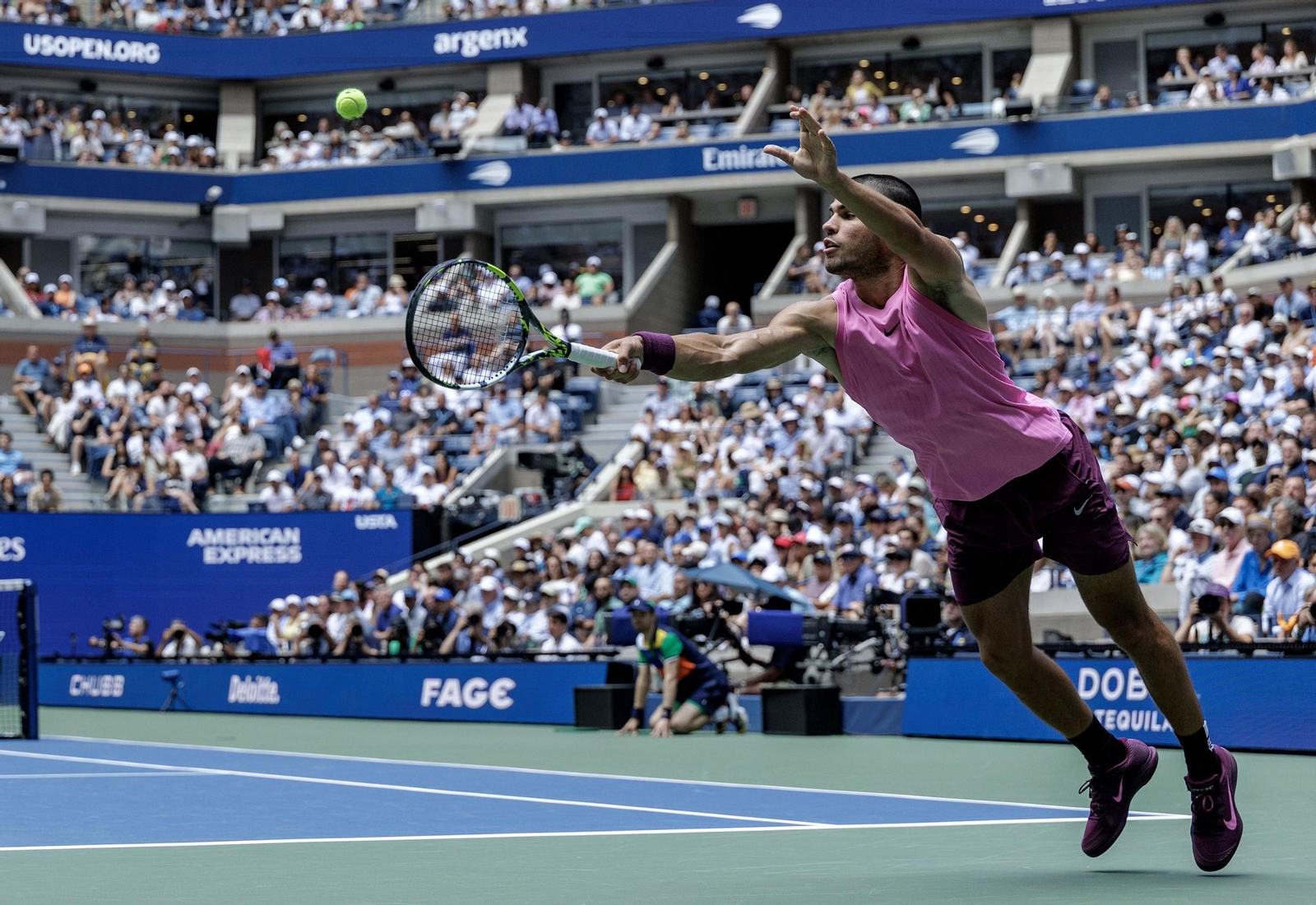 US Open | Las imágenes del pase de Alcaraz a las semifinales