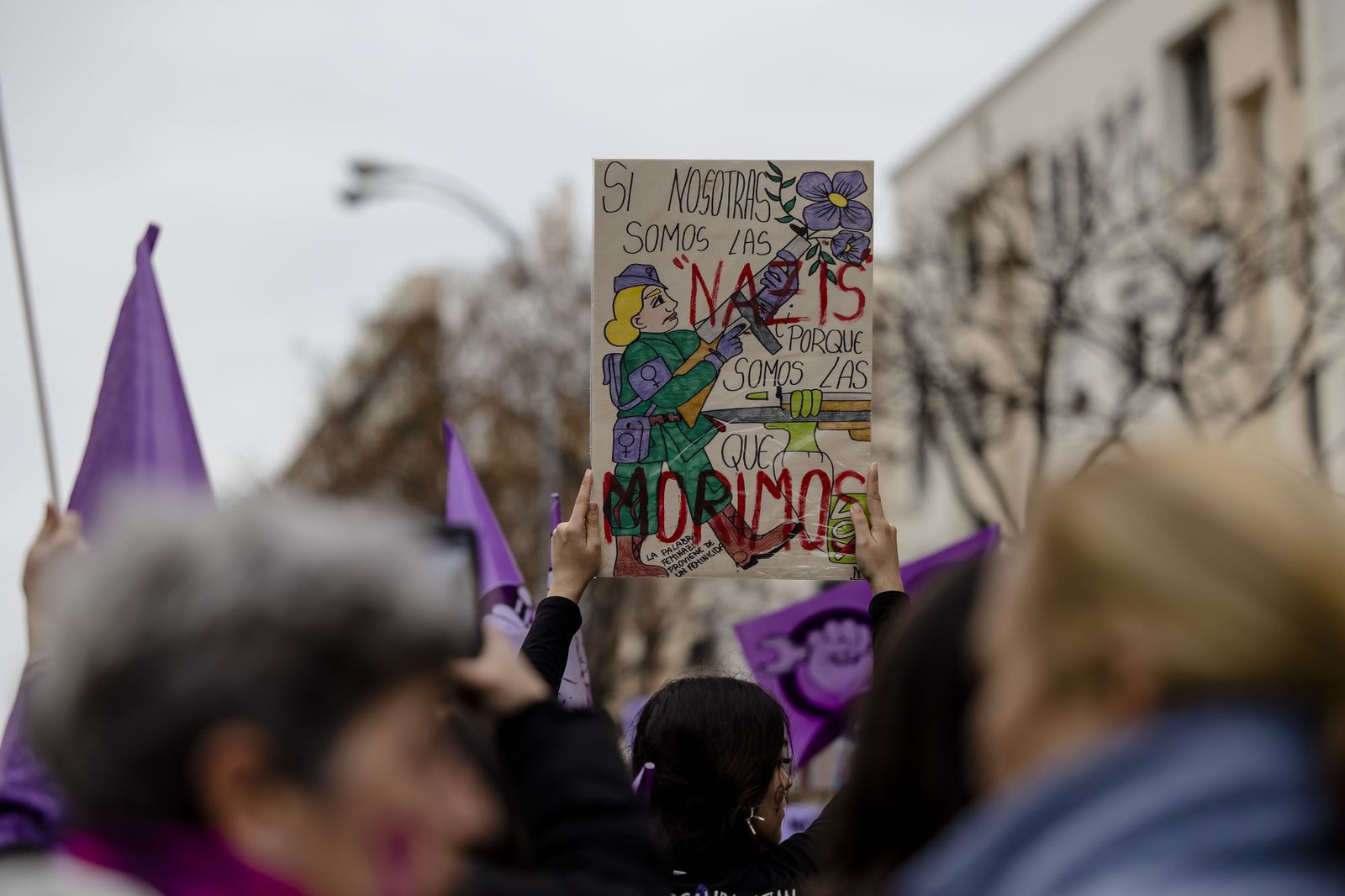 Las imágenes de la manifestación del 8M en Cádiz.