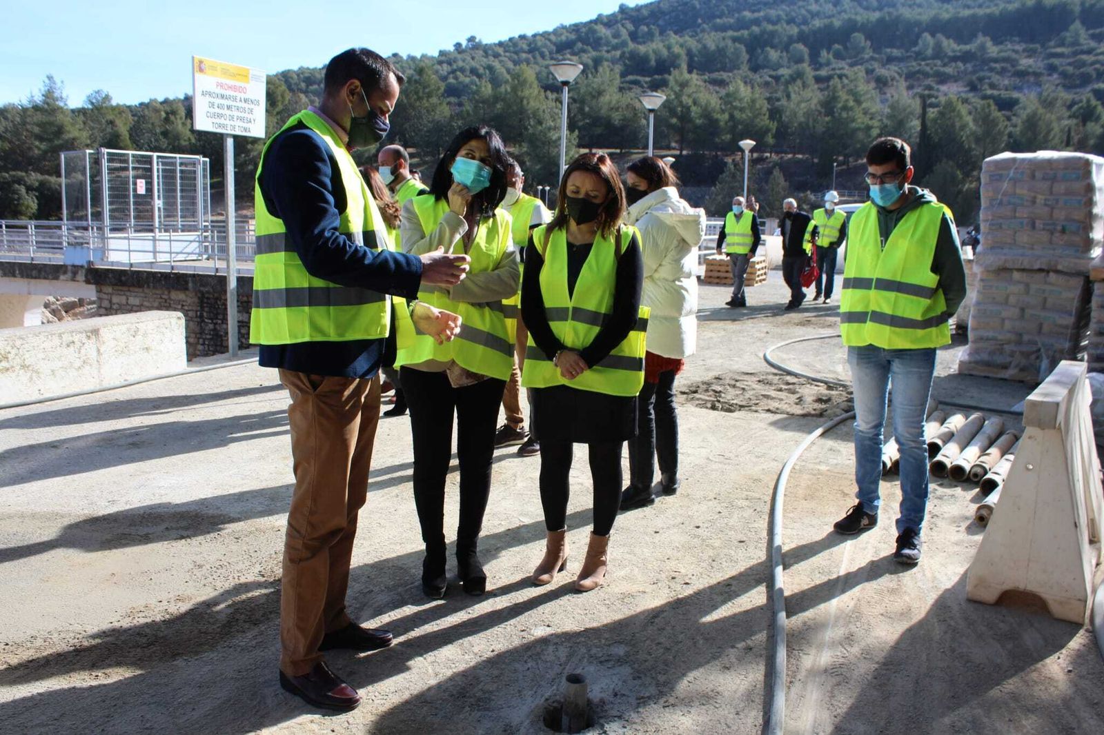 Los recursos hídricos del nordeste de la provincia de Granada mejorarán su capacidad de regulación gracias a las obras de CHG en el embalse de La Bolera