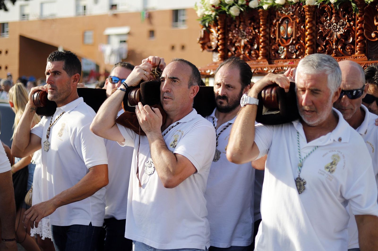 Imágenes de la procesión de la Virgen del Carmen en Punta Umbría