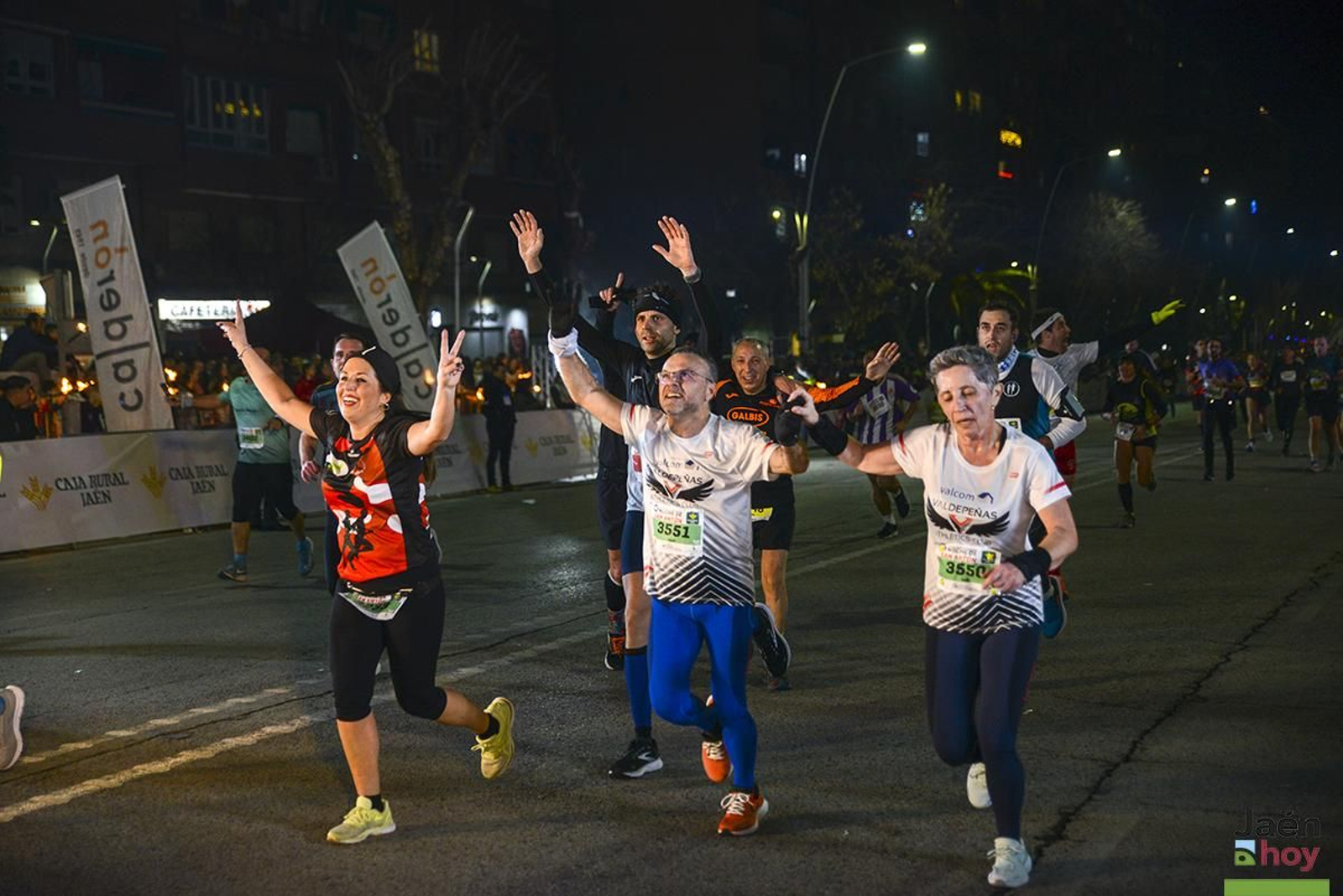 Corredores élite de la San Antón