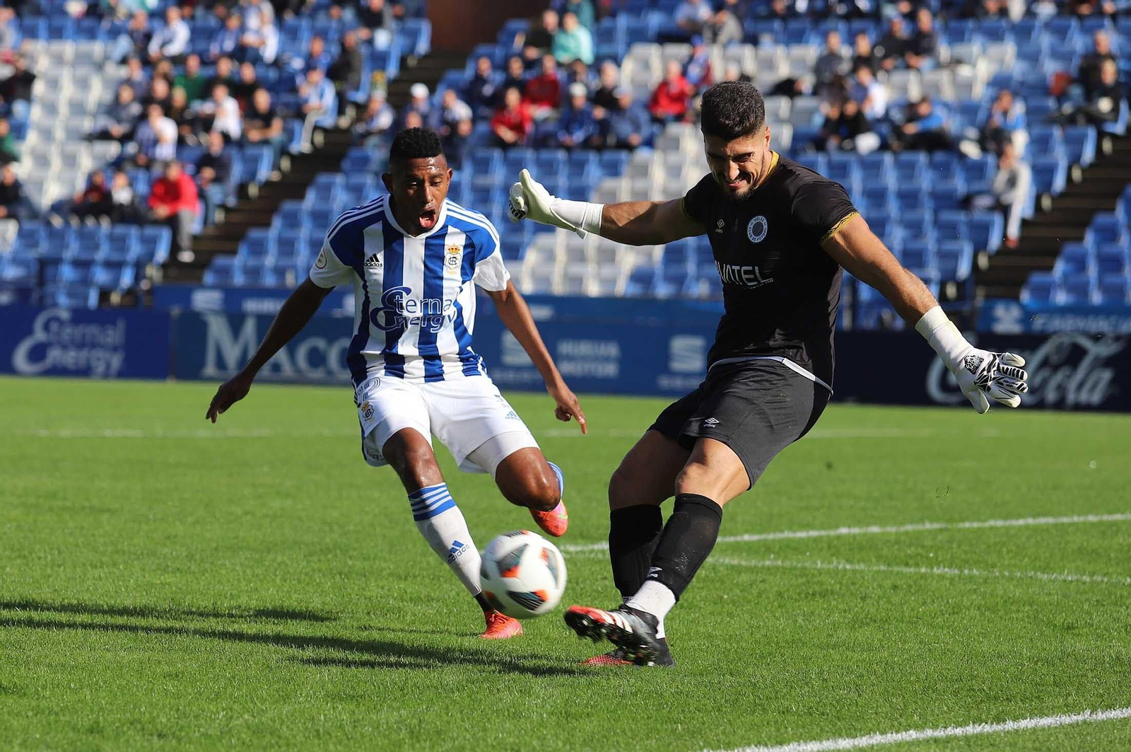 Imágenes del Recreativo de Huelva-Vélez