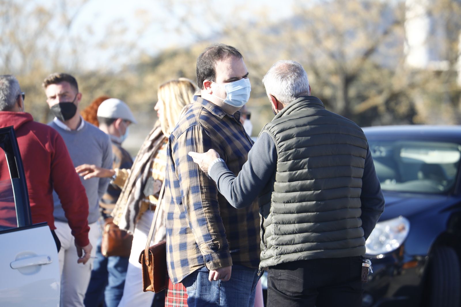 Las fotografías de la marcha lenta entre Córdoba y Badajoz para exigir la autovía A-81