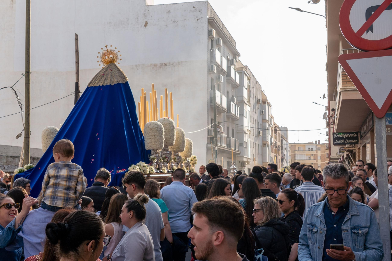 Imágenes de la procesión de la Virgen del Prado