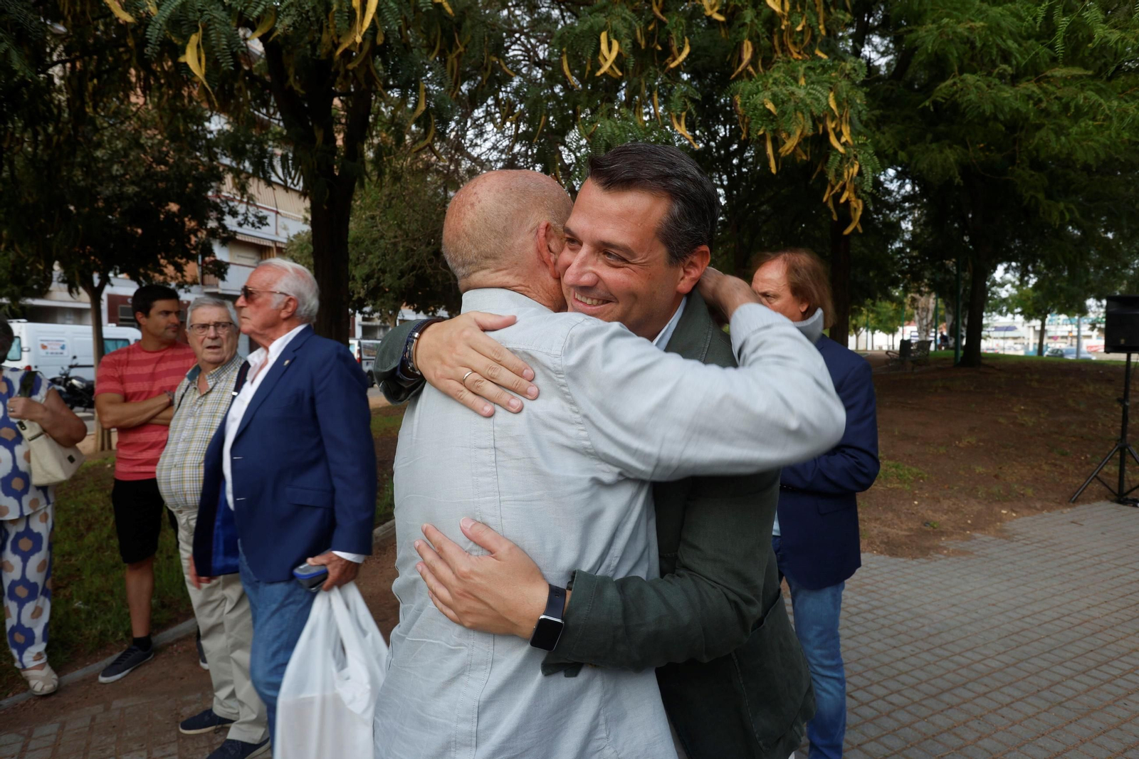 Las mejores imágenes del acto en homenaje a Juanín, leyenda del Córdoba CF