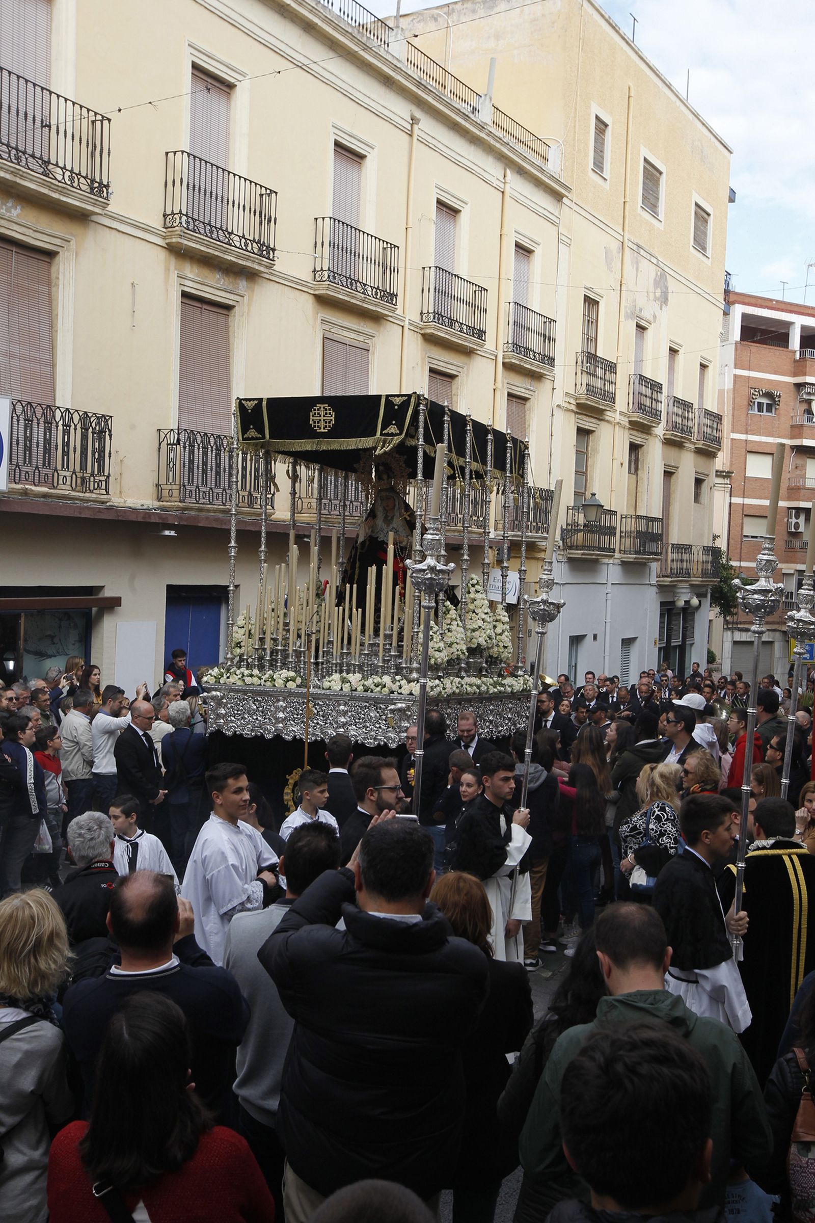 Imágenes de la Procesión del Entierro, Viernes Santo. Semana Santa Almería 2019
