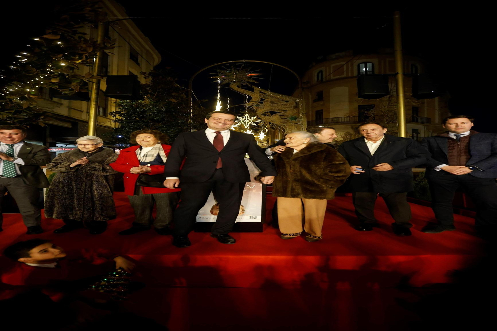 La inauguración del espectáculo de luz y sonido de Cruz Conde, en imágenes