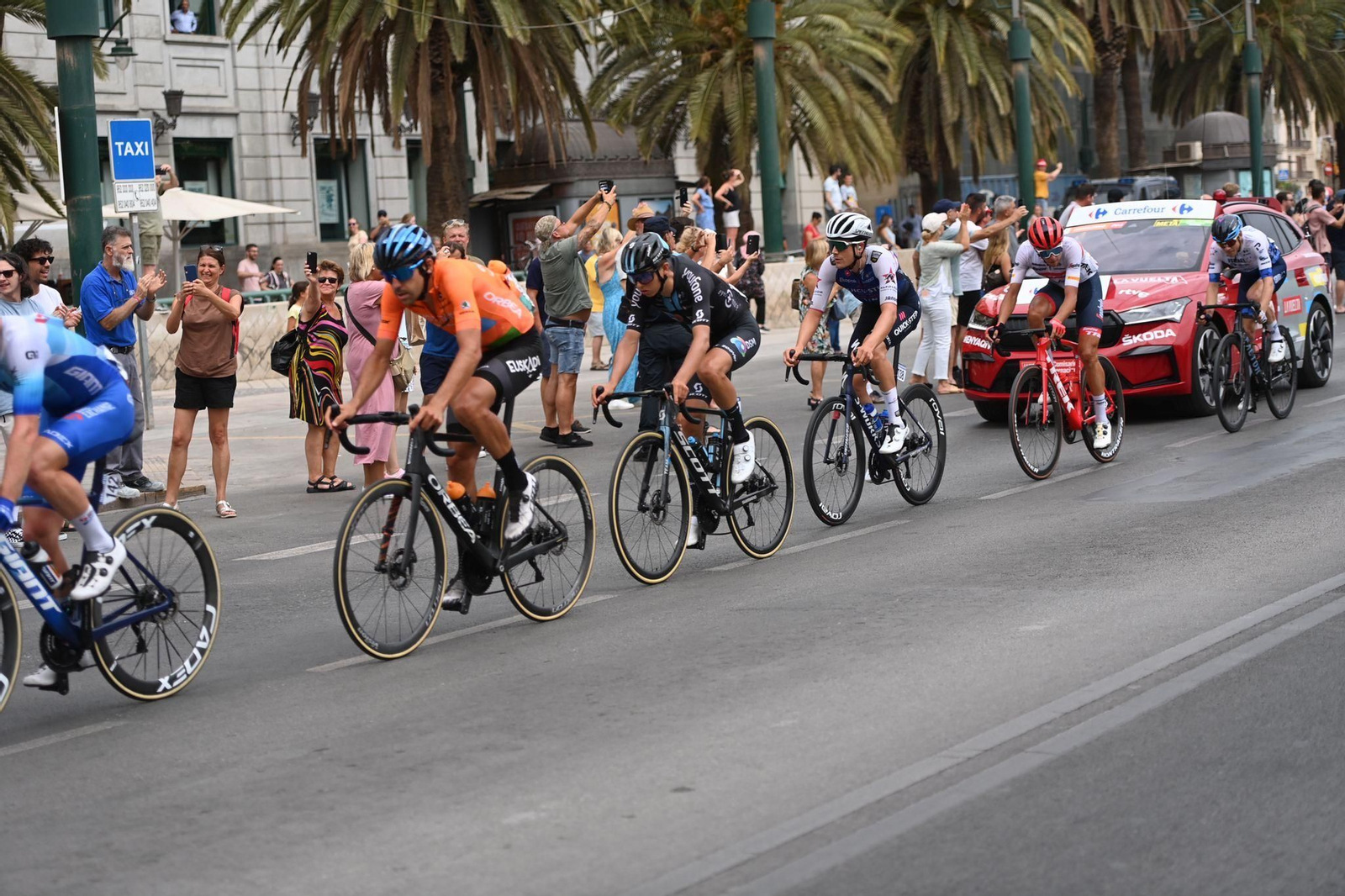 Las fotos de la Vuelta a España al paso por Málaga capital