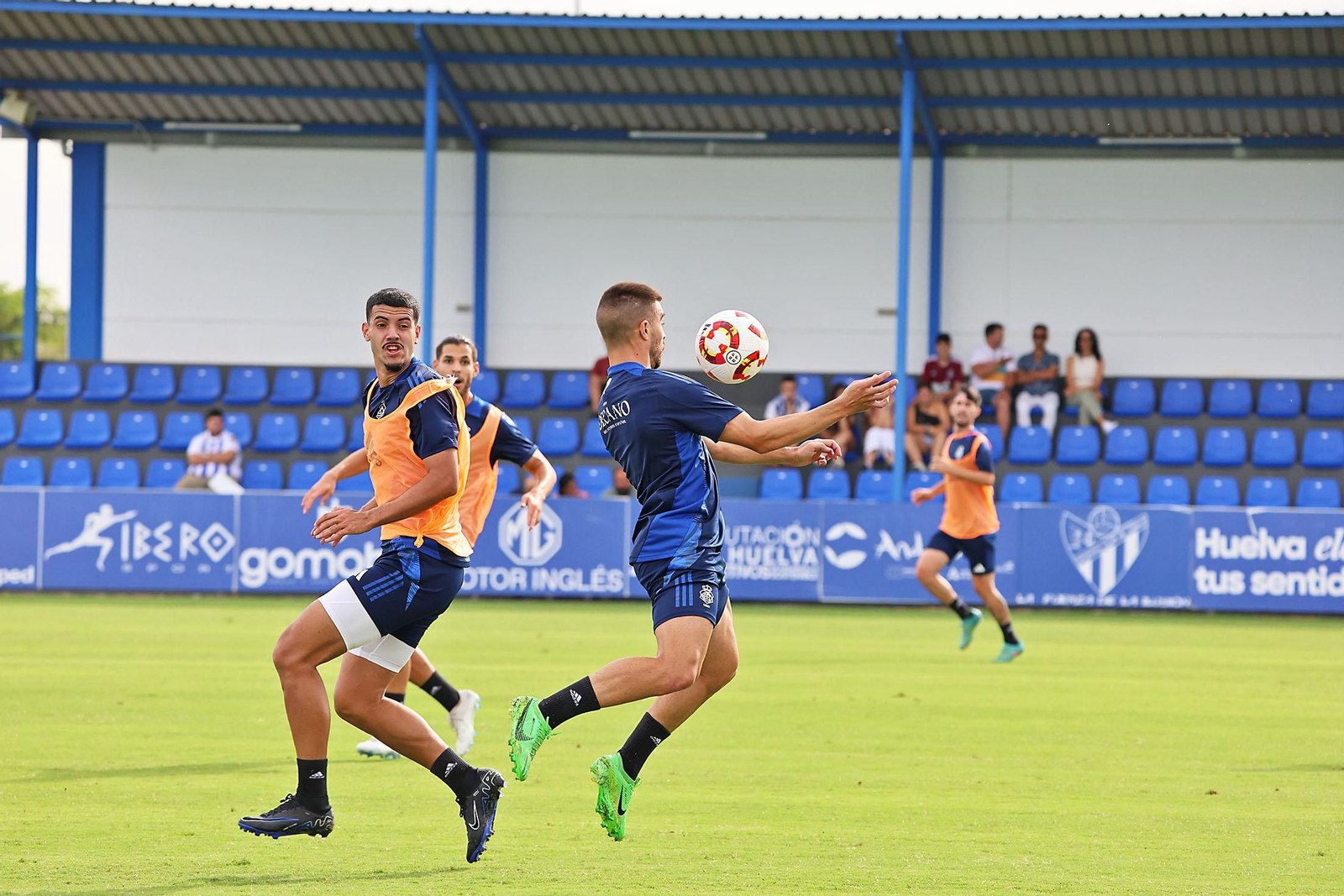 Entrenamiento del Recreativo de Huelva