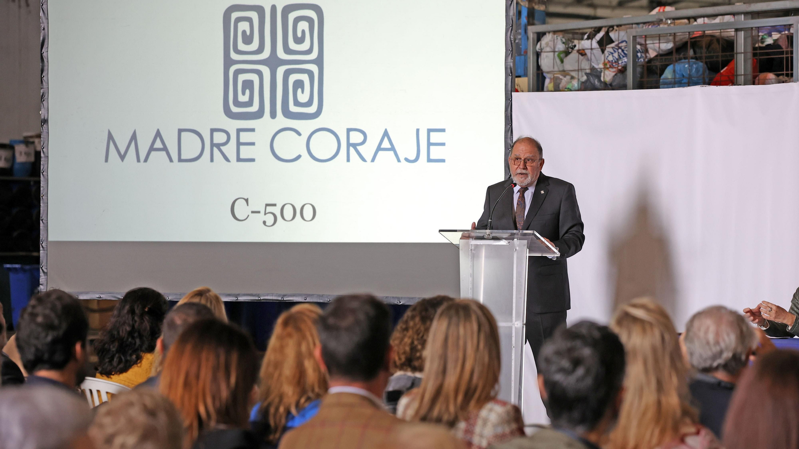 Contenedor 500 de Madre Coraje en Jerez