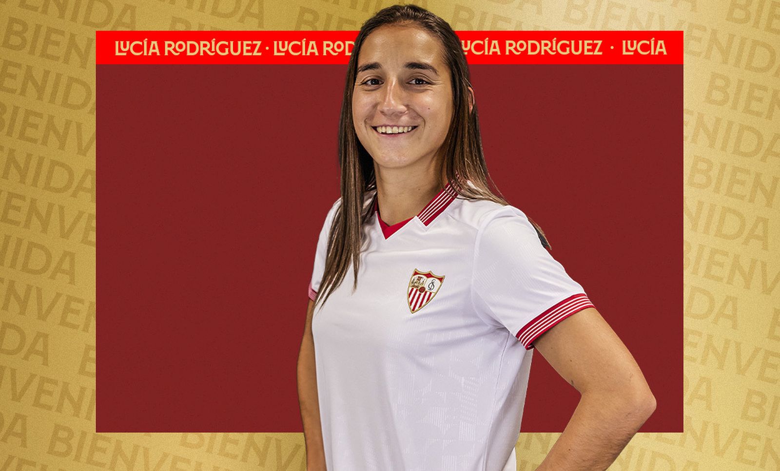 La lateral internacional Lucía Rodríguez, tercer fichaje del Sevilla.