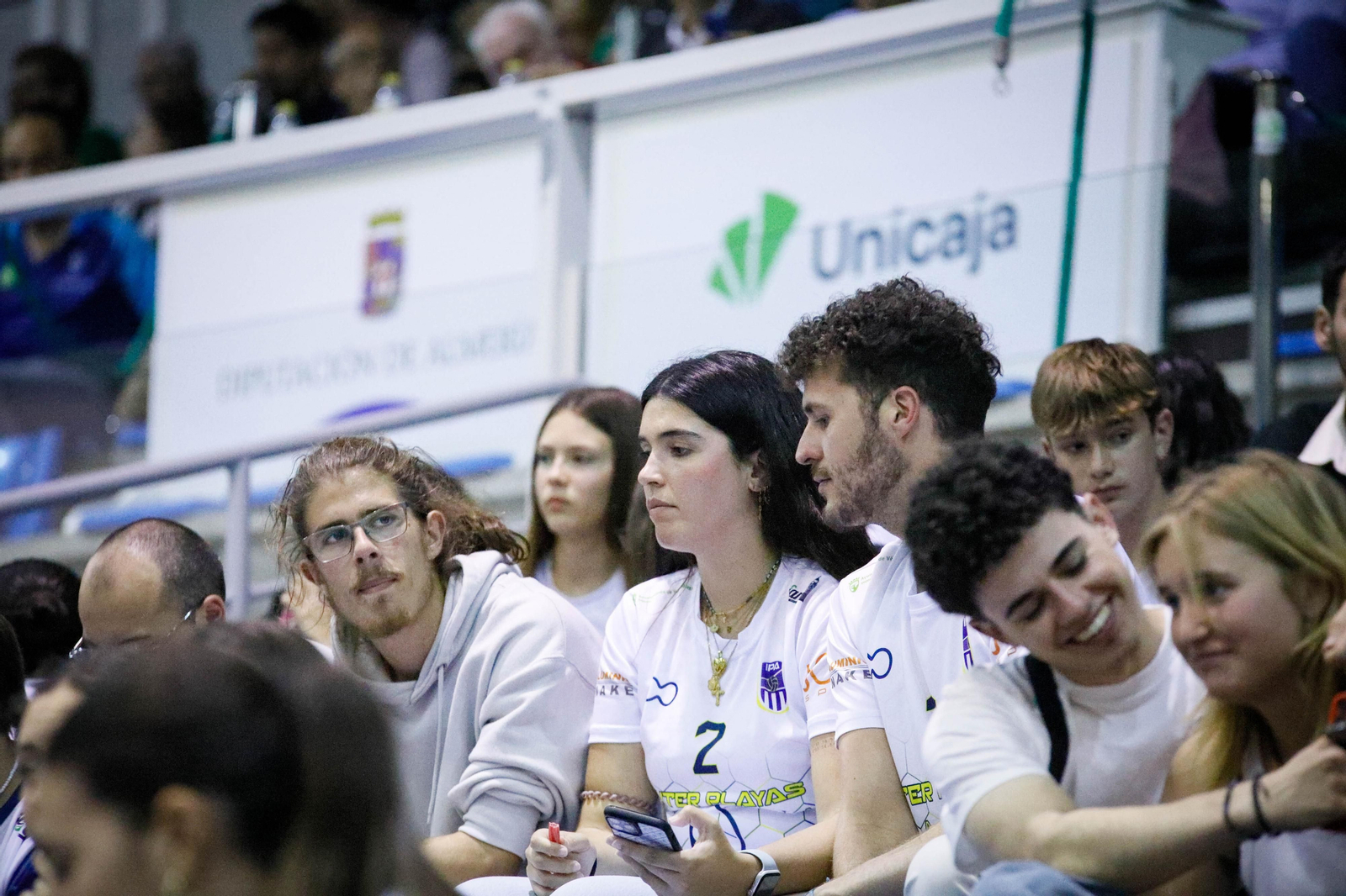 Imágenes del partido entre Unicaja Almería y Grupo Herce Soria