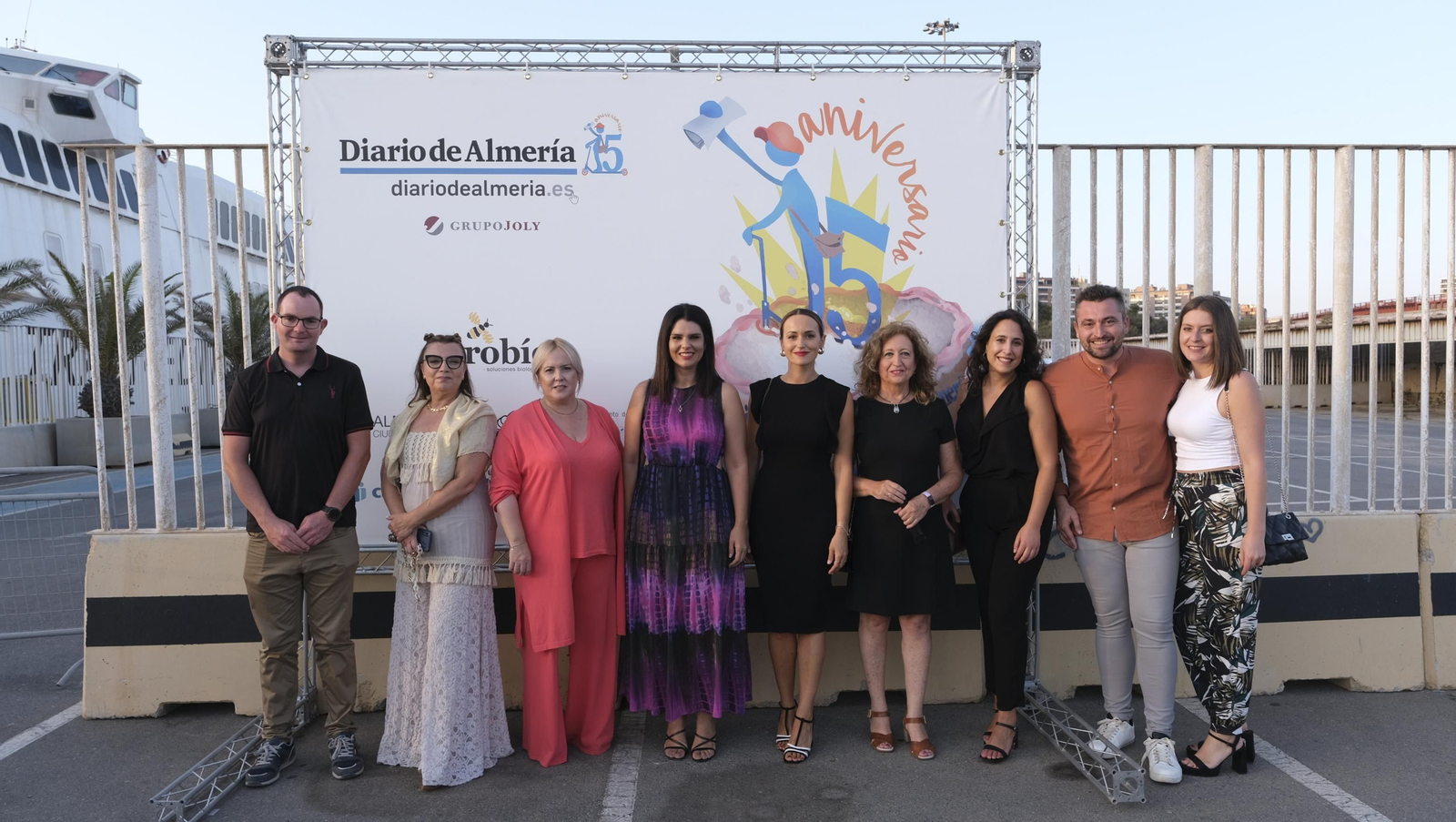 Imágenes de los asistentes a la Gala 15 Aniversario Diario de Almería