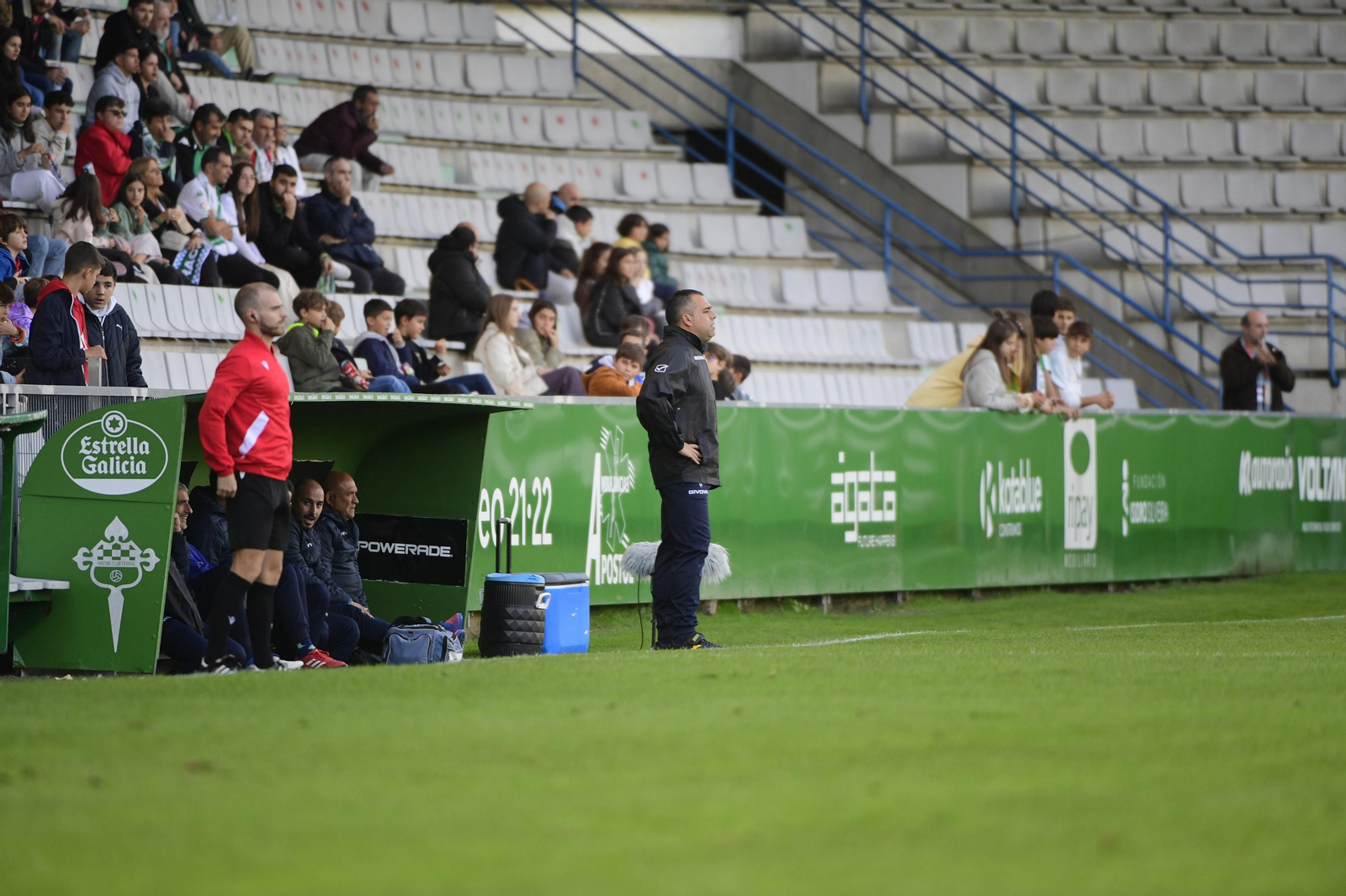 Las imágenes del Racing Ferrol - Córdoba CF en A Malata