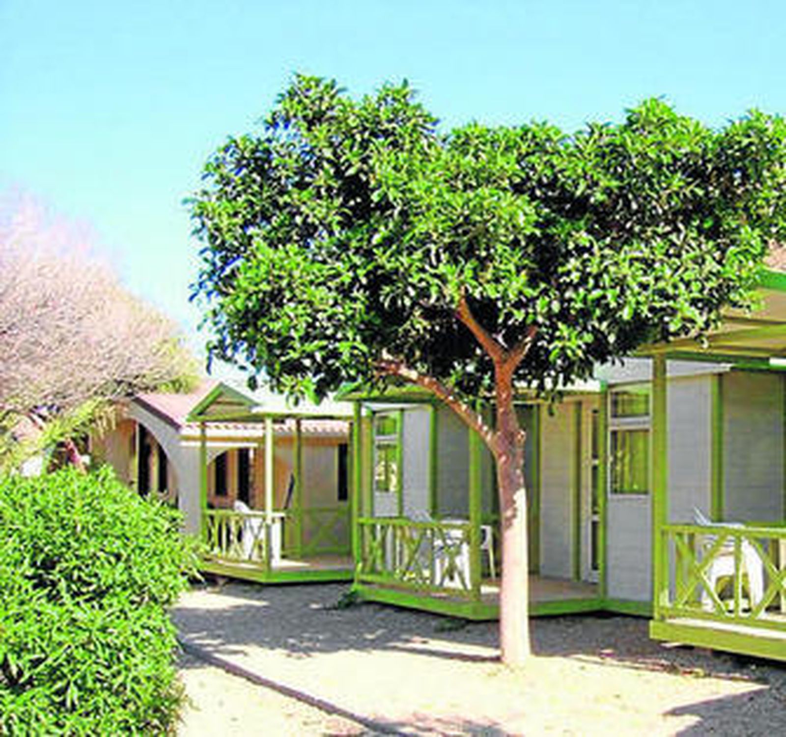 Camping de Los Escullos, en Almería.