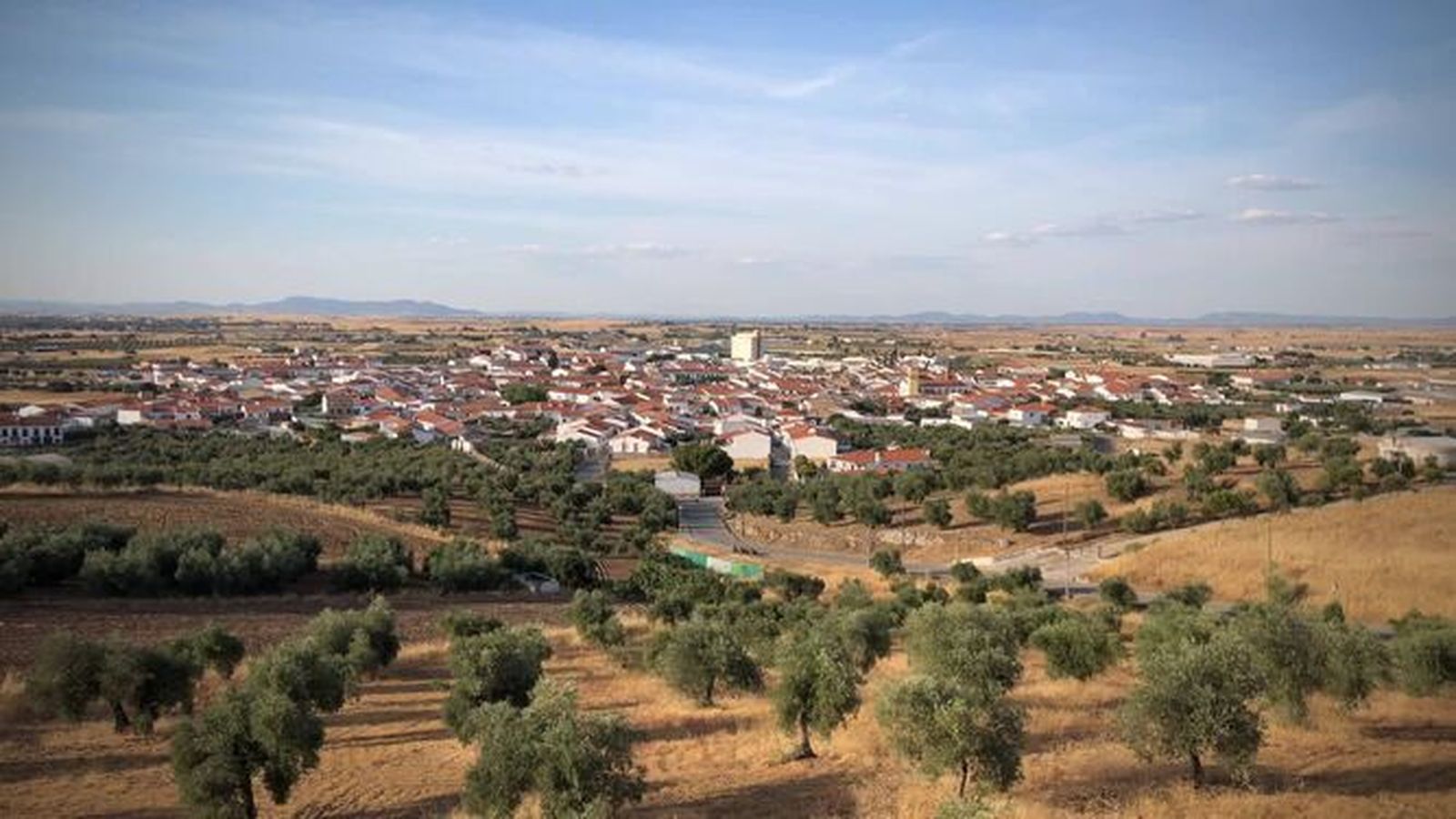 Vista panorámica de Alcaracejos.
