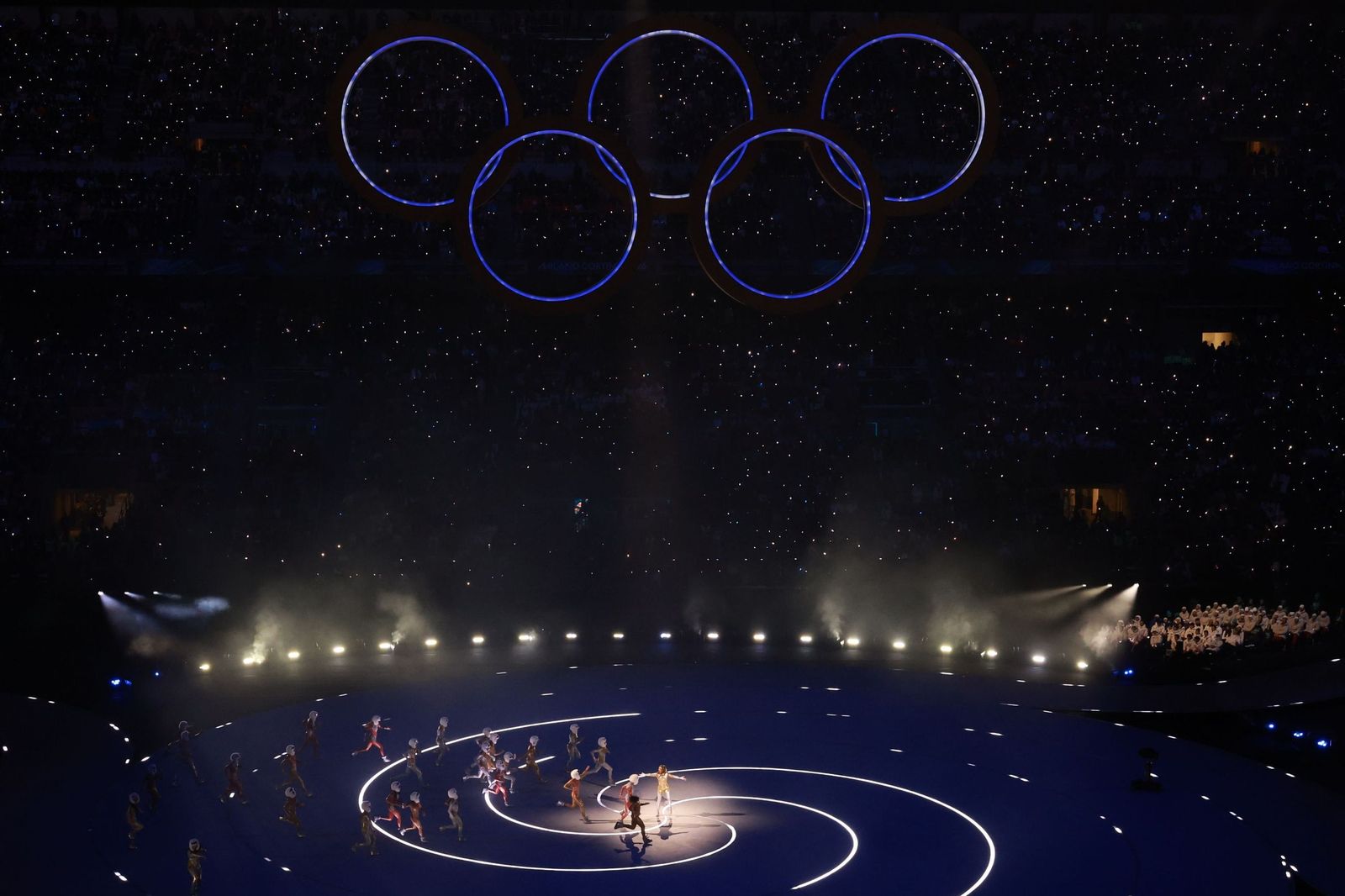 Las fotos de la inauguración de los Juegos Olímpicos de invierno de 2026