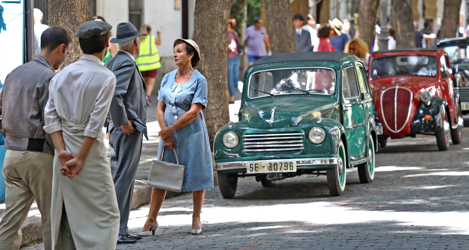 "El verano que vivimos" rodaje en calle Porvera